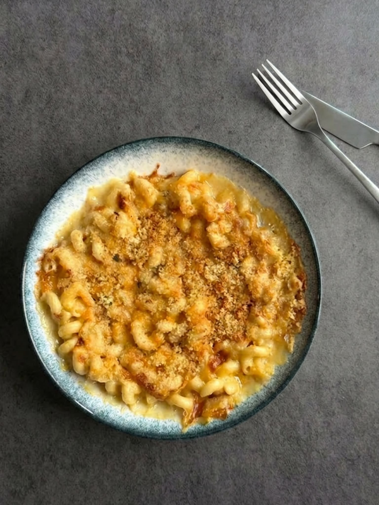 Baked mac and cheese